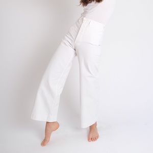 Jesse Kamm Sailor Pants salt white